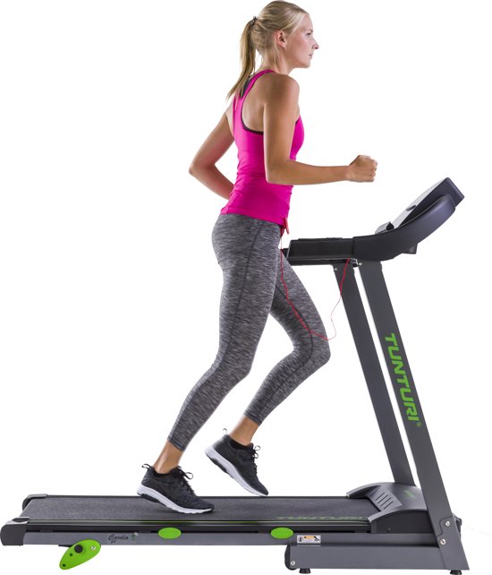 tunturi cardio fit t30 loopband in gebruik