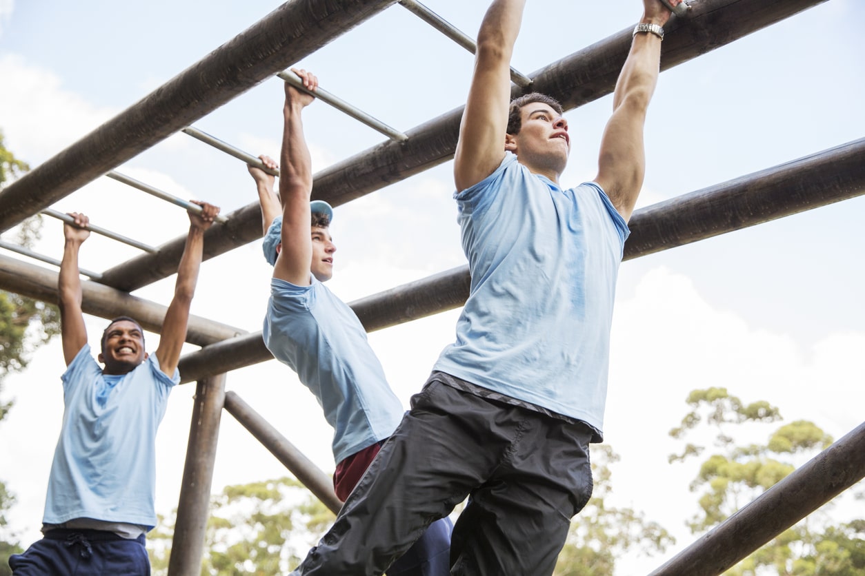 monkey bars techniek