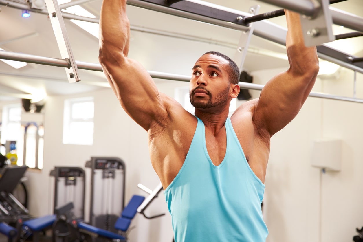 spieren trainen monkey bars