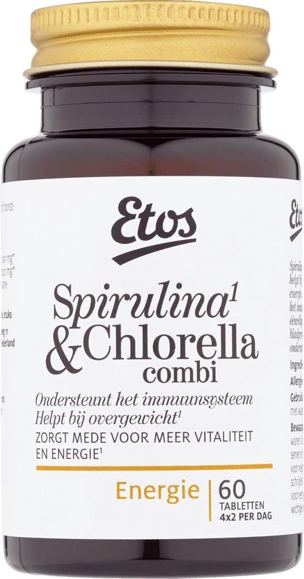 Etos Spirulina & Chlorella Combi Tabletten -min