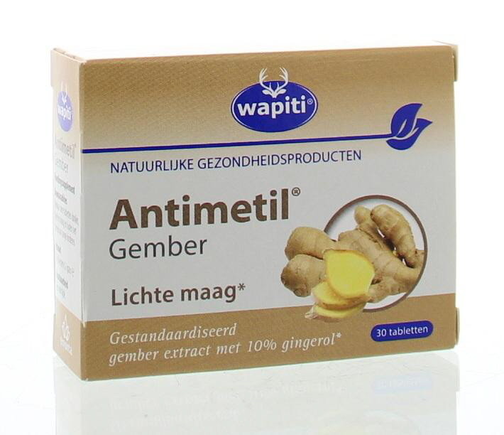 Wapiti Antimetil Gember - Etos afslankpillen-min