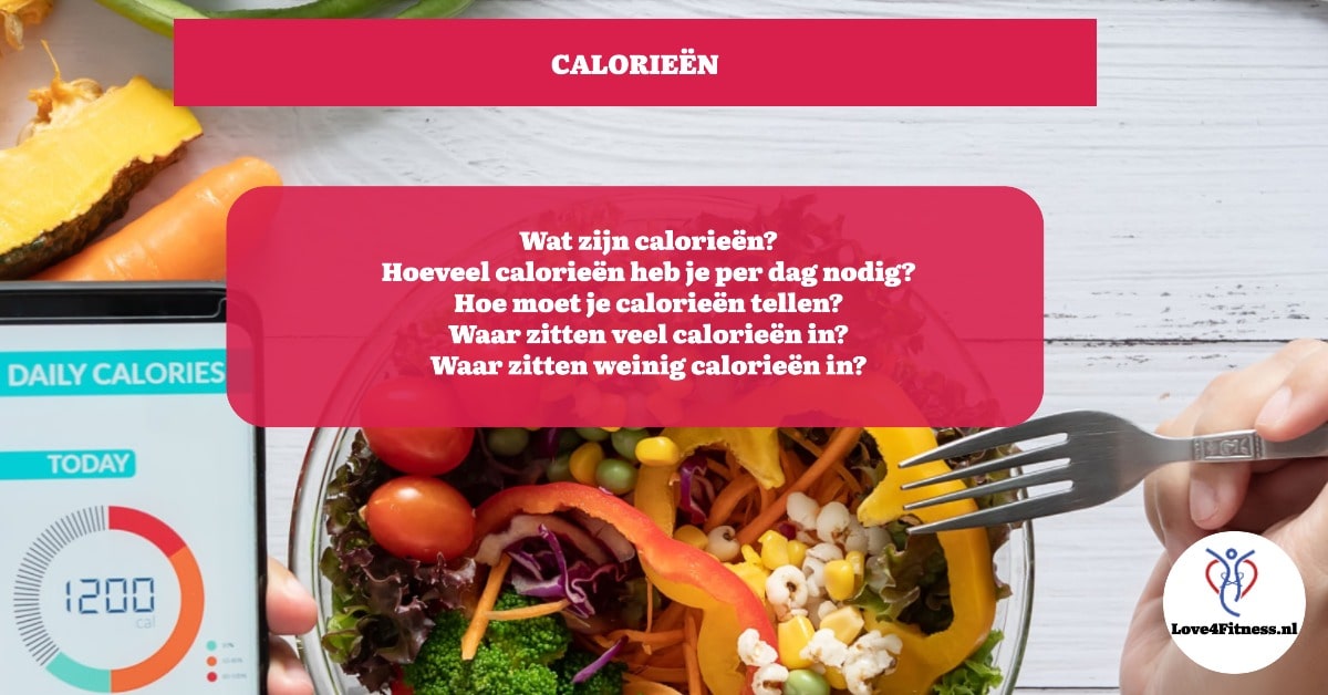 Calorieën Wat? Hoeveel nodig per dag? Hoe tellen?