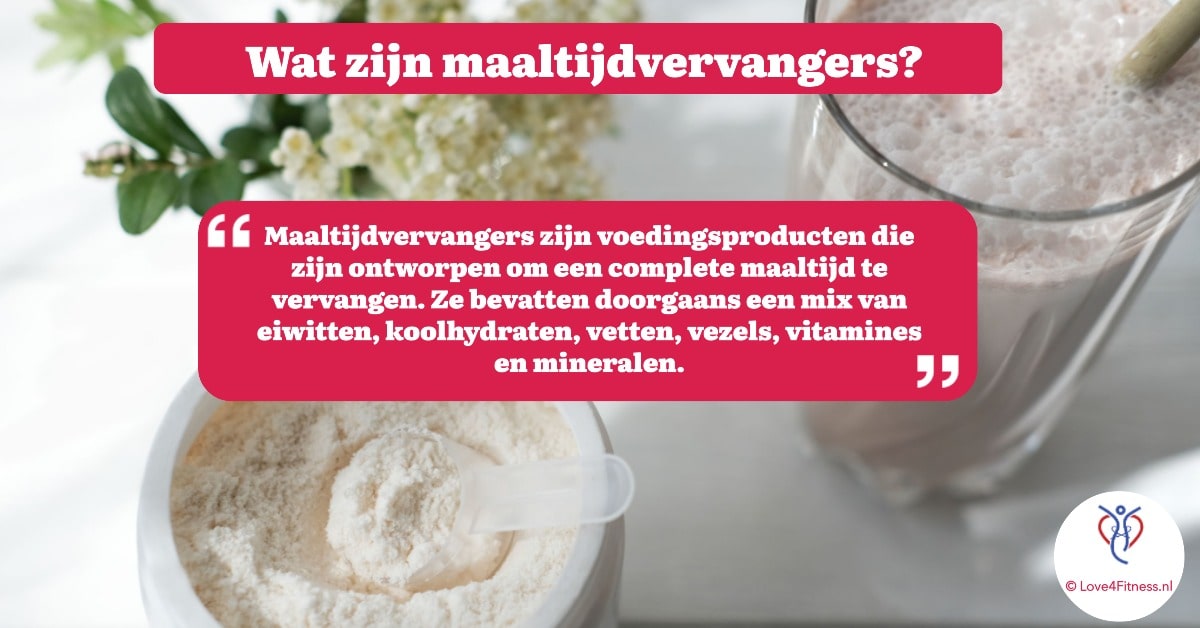 Wat zijn maaltijdvervangers