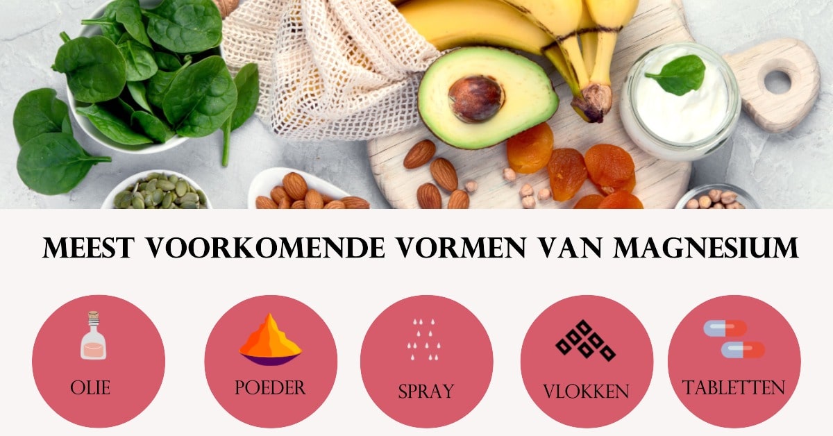 meest voorkomende vormen van magnesium