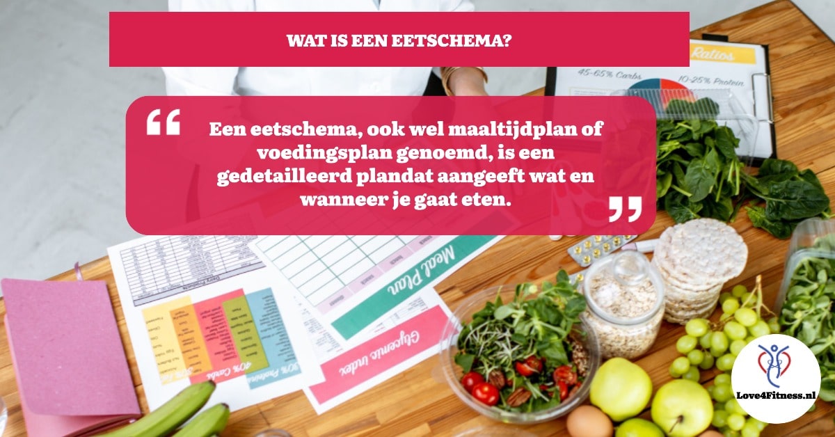 wat is een eetschema