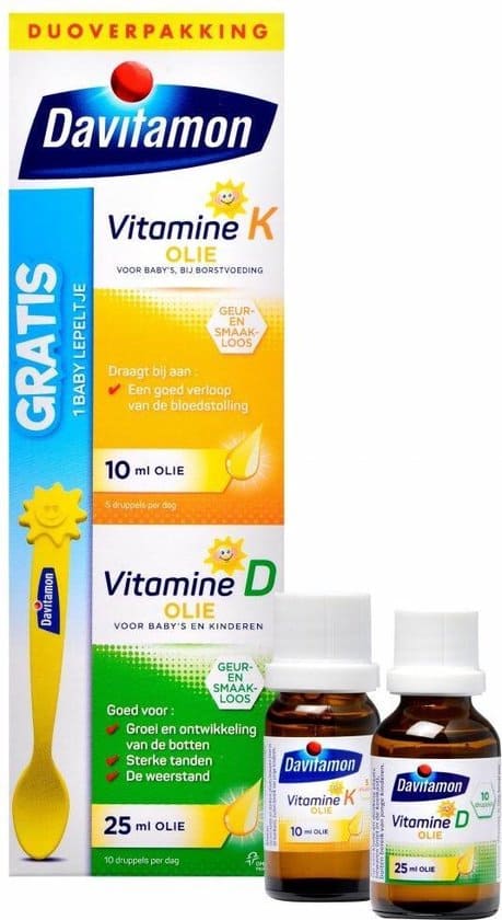 davitamon vitamine k olie voor baby